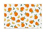 Simply Day Disposable Placemats for Kids, Oranges (SP-001)