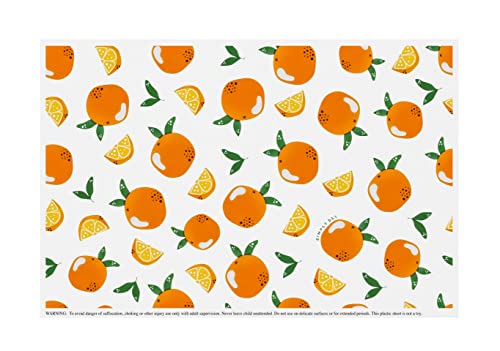 Simply Day Disposable Placemats For Kids, Oranges (Sp-001) #TOP20
