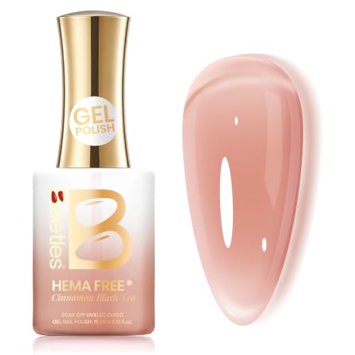 Beetles Nude Gel Nail Polish - Cinnamon Black Tea 15ML