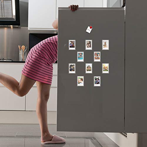 One Wall Acrylic Fridge Magnetic Frame, Double Sided Photo Refrigerator Magnet Picture Frame For Fujifilm Instax Mini, 2.36 X 3.54 Inch, Pack Of 10 #TOP7