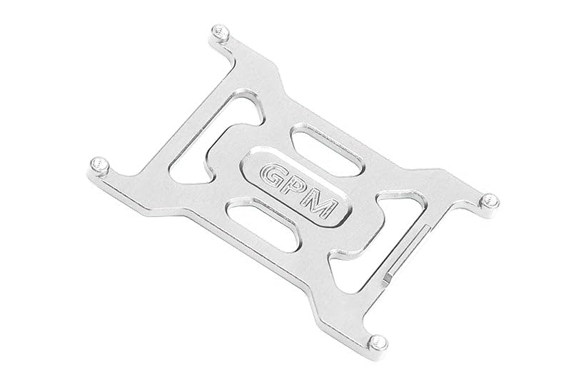 Aluminum 7075 Alloy Battery Holder for LOSI 1/24 Micro-B 2WD Buggy RTR-LOS00007 Upgrades - Silver