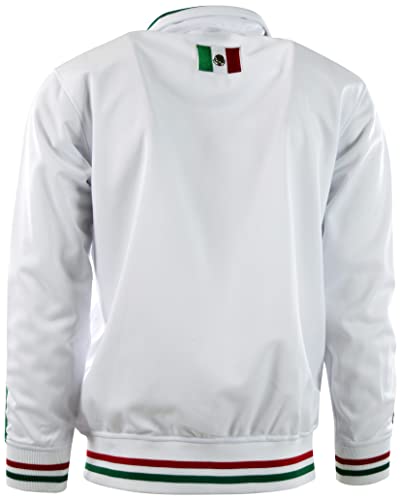 Choiceapparel Men's Mexico Track Jacket (Xl, White) #TOP4