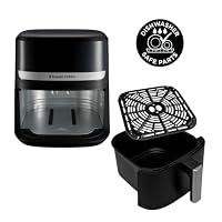 Russell Hobbs Heißluftfritteuse XL 5,5 l Rapid AirFryer (kompaktes Gehäuse, sehr leise) SatisFry (9 Programme, spülmaschinenfest, Fritteuse ohne Öl, TouchScreen, Grillen, Backen) 27621-56 – Ansicht 8