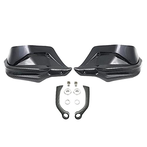 1 Pair Motorcycle Handguard 2023 R1250GS Wind Deflector Shield Handguards Hand Protectors Guards For B&MW R1200GS LC ADV R 1250 GS Adventure GSA 2013-2022(Carbon fiber11)