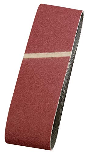kwb Abrasive Belts 75X533 Mm Made Of High-Grade Aluminium Oxide With Grit Size 40