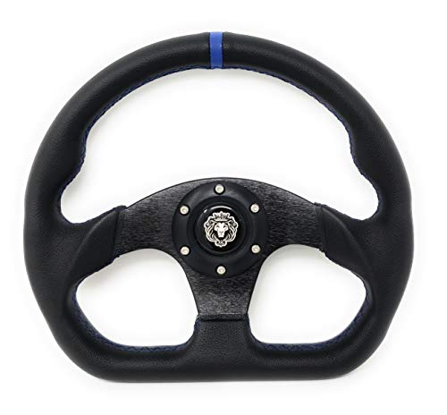 Marine Boat Blue Steering Wheel with Hub Adapter 3/4