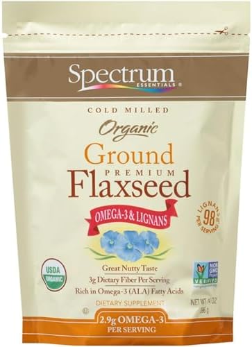 Spectrum Essentials Organic Premium Ground Flaxseed 14 oz