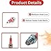High Performance D8TC Iraurita Spark Plug 3 Electrode Replacement for CG 125cc 150cc 200cc 250cc Gasoline Engine 4 Stroke CF250 D8TC D8RC D8RTC Dirt Bike Go Kart Moped Scooter ATV Motorcycle 2Pcs