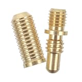 Hemobllo Tornillos De Unión para Tacos De Billar De Cobre De Alta Resistencia Juego De 1 Set Conexión Estable Piezas De Tornillo para Palos De Billar Uso Profesional y Doméstico