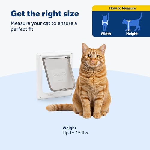 PetSafe Interior Cat Door – 4-Way Lock Option – For cats up to 15 pounds by PetSafe - Image 5