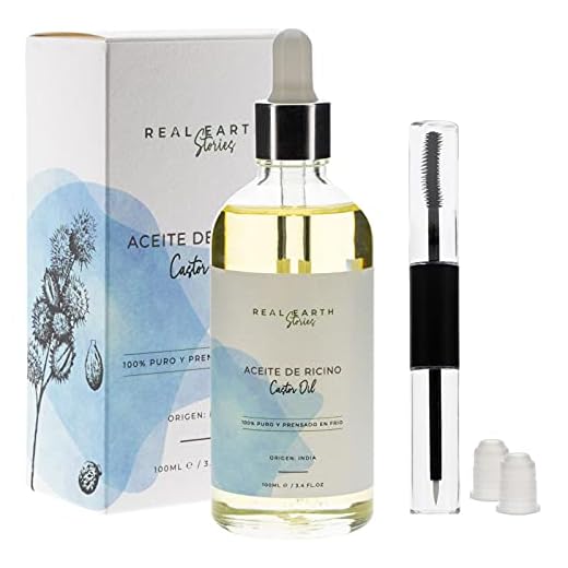 100ml Aceite de Ricino 100% Puro, Natural, Vegano - Prensado en Frío para cuidado y crecimiento de pestañas, cejas, cabello, barbas, uñas y para tratamiento antimanchas, anticaidas y antiedad