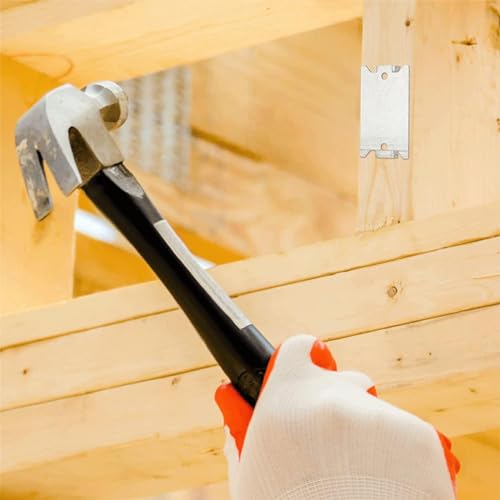 Protection de câble à clous de sécurité 1.5x2.5 pouces pour plaque de protection bois - 3