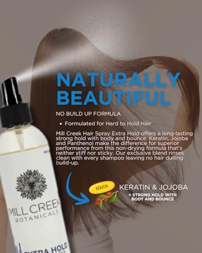 Mill Creek Botanicals Extra Hold Hair Spray 8 Oz 3 Pack miniatura 6