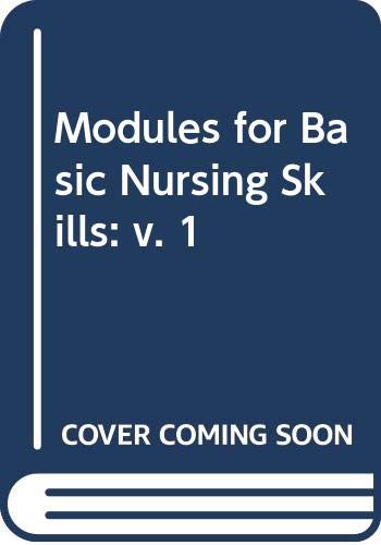 Modules for basic nursing skills 0395286549 Book Cover