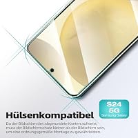 XVCGYK 3 Stück für Samsung Galaxy S24 5G für Panzerglas Schutzfolie – Ansicht 3