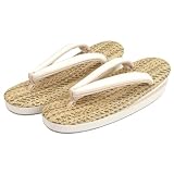カジュアル 夏草履 痛くない 日本製 [なごみや] メッシュ 厚底 草履普段 履き 夏着物 浴衣 レディース M ベージュA1