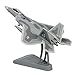 Générique 1:72 F-22 des Avions de Chasse Modèle Avion avec Stand Souvenir pour Commémorer Collection Décoration Enfants Jouets