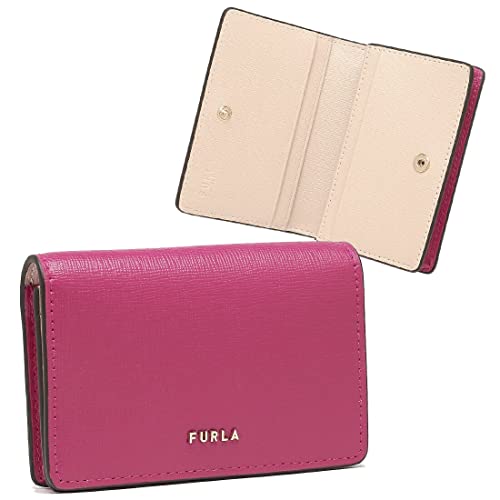 [フルラ] カードケース 名刺入れ バビロン Ｓサイズ ピンク ベージュ レディース PCZ1UNO B30000 0874S [並行輸入品]