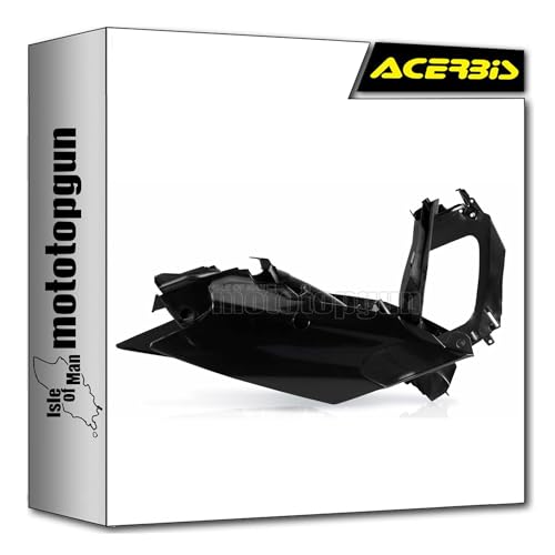 Cache boite air Acerbis 0016873.090 noir pour KTM EXC-F 350