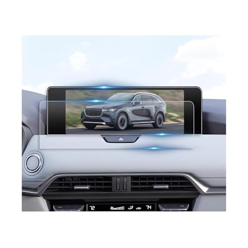 Film protection écran Mazda CX-90 2024 2025 navigation GPS 12.3" sans trou
