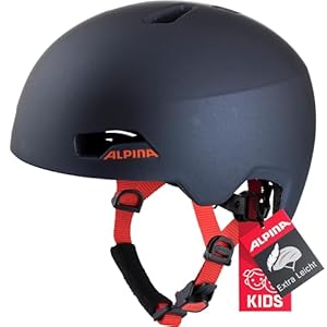 Casque de vélo Unisexe Enfants ALPINA HACKNEY, Indigo mat, 51-56 cm