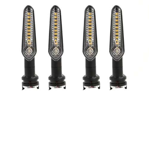 Clignotant moto LED eau courante résout le manque de visibilité avant