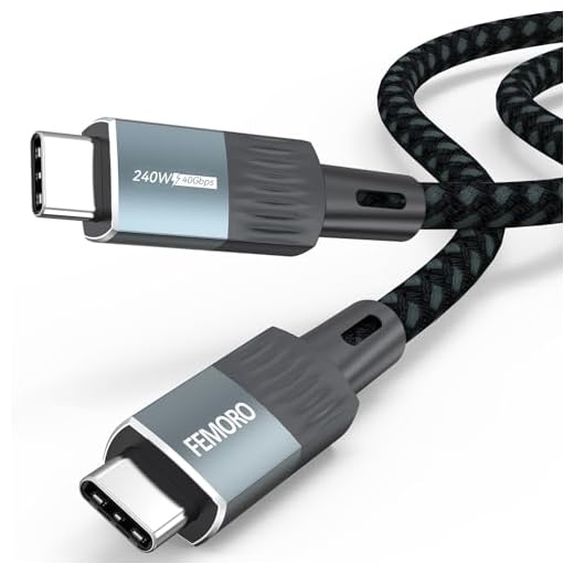 Thunderbolt 3 Cable 3ft, 40Gbps Data Transfer/ 100W PD/ 5K@60Hz Active Cord Premium Braided Cables for TB3 Dock MacBook Air MacBook Pro iMac Mac Mini/Pro Studio Display iPad Pro External SSD Phone