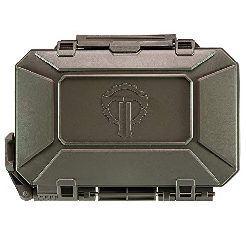 Thyrm DarkVault Comms Critical Gear Case, original version, Waterproof, Attachable to MOLLE (Olive...