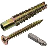 Lorsque vous entreprenez des travaux de rénovation ou d'aménagement intérieur, la solidité des fixations est primordiale. Ce jeu d'ancrages métalliques est l'outil indispensable pour assurer une tenue fiable dans des supports délicats/surfaces poreuses comme le béton cellulaire et les carreaux de plâtre. La denture extérieure crantée des ancrages est une caractéristique clé pour une installation réussie et durable.