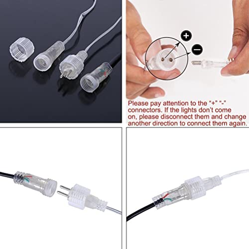 White Rain Drop Lights, Loveboat 8 Tubes 30 Centimeter 144Leds Meteor Shower Falling Led Tree Cascading String Lights For Outdoor Wedding Party Holiday Garden Decoration #TOP5