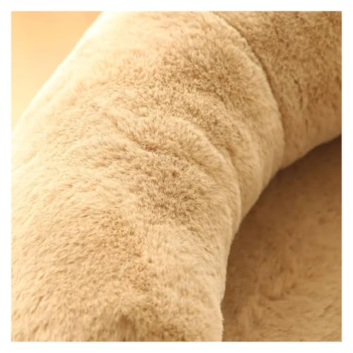 Canapé-lit doux pour chat contre le stress et panier chaud en peluche - 4