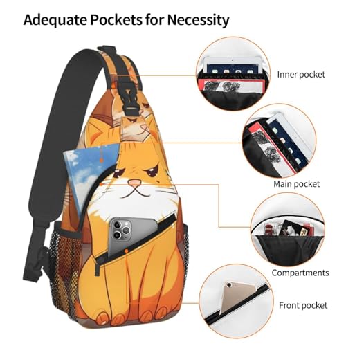 Bolso Cruzado Unisex para Senderismo y Uso Diario miniatura 4