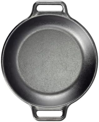 Lodge BOLD 12 Inch Seasoned Cast Iron Skillet with Loop Handles, Design-Forward Cookware - Thumbnail 4