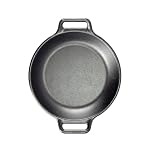 Lodge BOLD Pre-Seasoned Cast Iron Skillet, Loop Handles, 12 Inches - Image 2