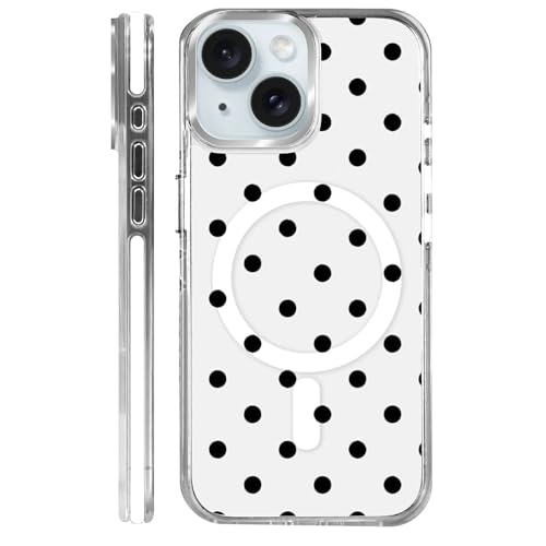 Coque iPhone 15 transparente Magsafe antichoc motif mignon