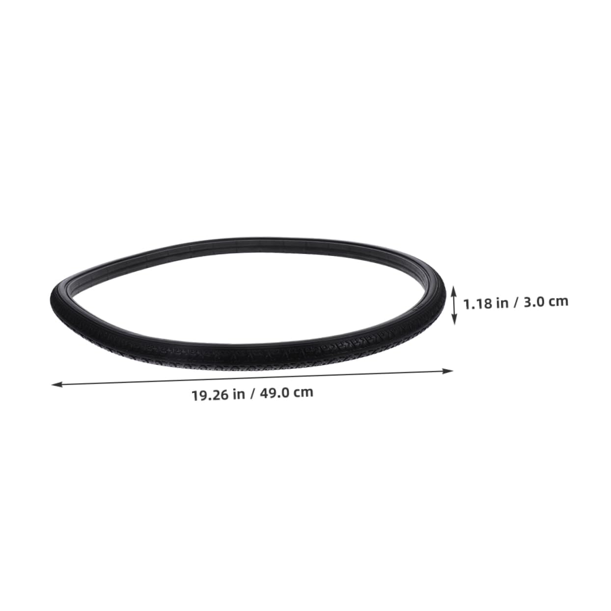 HAWILLOSCH Pu Solid Wheelchair Tires Replacement Parts for Wheelchair Rear Wheels