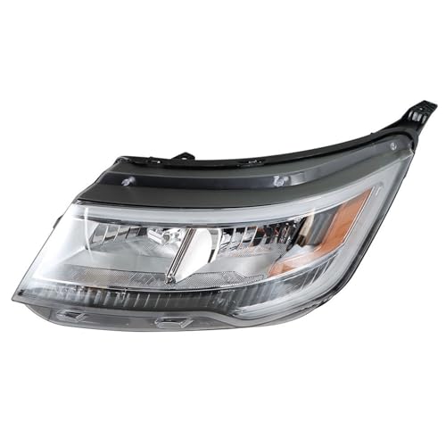 SEBLAFF Headlights Assembly Black Bezel DRL Headlamp Left Side Replacement for Explorer 2016-2018 by SEBLAFF - Image 2
