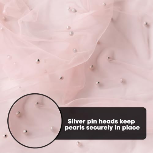 Artoid Mode 10PCS Pearl Pink Gauze Table Runner 120 Inch 10FT, Seasonal Sheer Dining Holiday Wedding Birthday Baby Shower Table Decor for Home Party by Artoid Mode - Used condition - Image 7