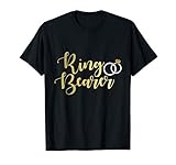 Ring Bearer T-Shirt, Bride Groom Wedding Party Gift