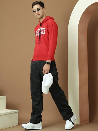 Image of Mack Jonney Regular Fit Printed Hoodie for Men-MACK639765