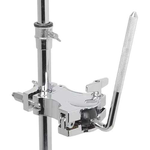 Pince à tambour durable en zinc et sa poignée rotative 360 pour un réglage fluide