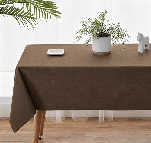 UmiHome �e�[�u���N���X �r�j�[�� ���� ���� ������� PVC�� �������H �h�� �h�� ����h�~ �ϔM �����` 90×90cm �R�[�q�[�F