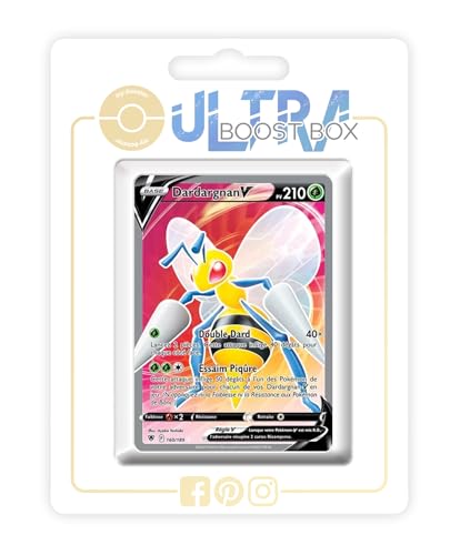Dardargnan V 160/189 Full Art Épée et Bouclier 10 Carte Pokémon