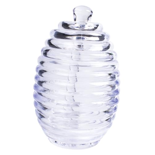 SOLUSTRE 1Set Kitchen Honey Storage Jar with Stirring Rod Airtight Honey Dispenser for Home Bakery and Shop for Jam and Fruit Preserves