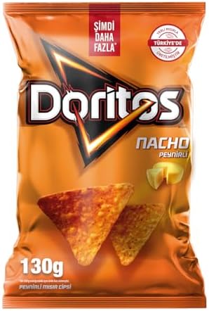 Doritos Nacho Peynirli Mısır Cipsi Süper Boy 130 g — Amazon ürün görseli