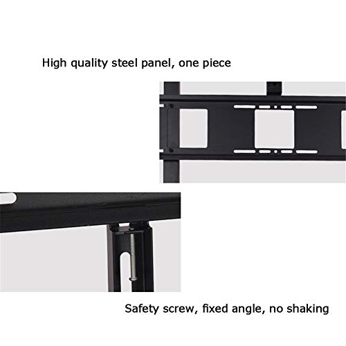 Support TV de table universel pour stabiliser un grand écran sans percer le mur - 8