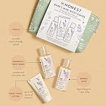 The Honest Company Babe's Mini Must Haves Gift Set | Travel Size Hypoallergenic Lavender Bathtime Essentials | Shampoo + Body Wash (2 fl oz), Face + Body Lotion (1 fl oz), Bubble Bath (2 fl oz) - Image 2