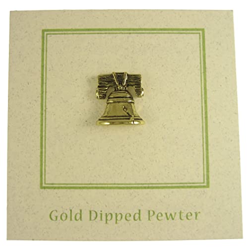 Jim Clift Design Liberty Bell Gold Lapel Pin - 50 Count - Thumbnail 4