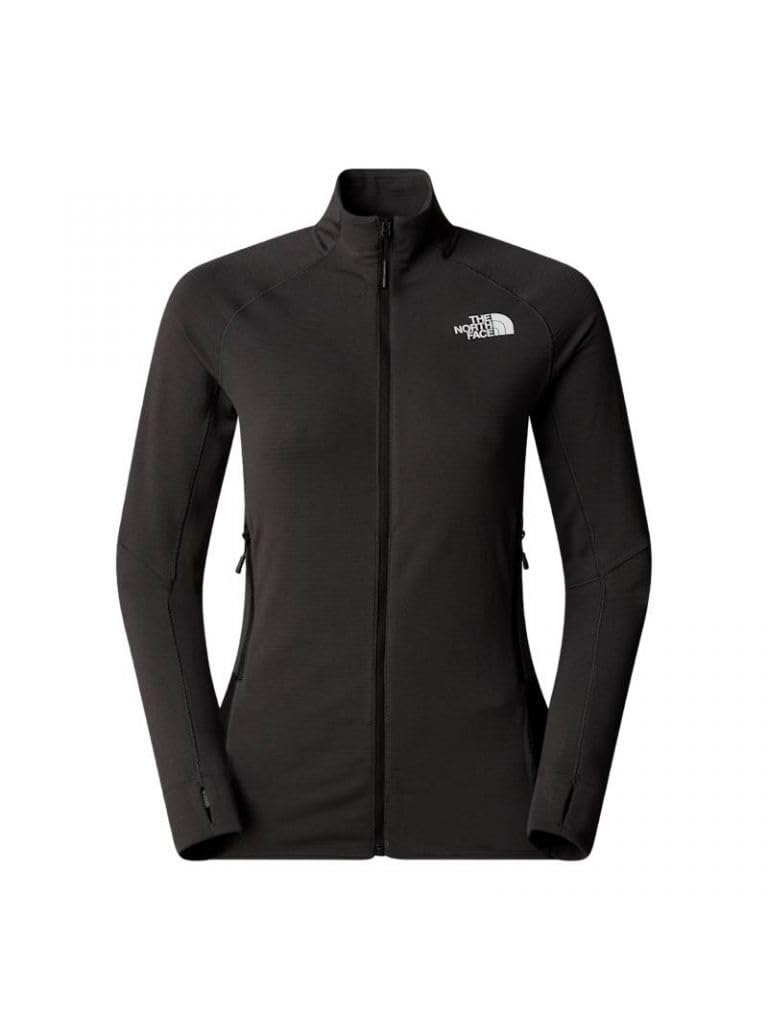 The North Face Women's Bolt Polartec Jacket, Asphalt Grey/Tnf Black, XS