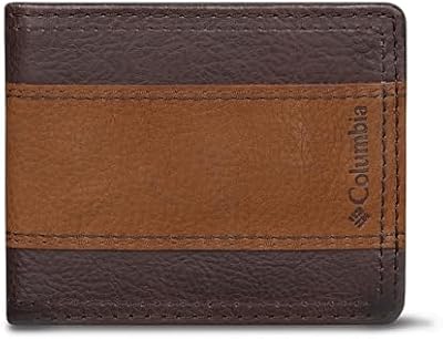 Columbia Men's Two Tone Passcase Wallet – Classic Dual‑Color Card Holder for Everyday Convenience
